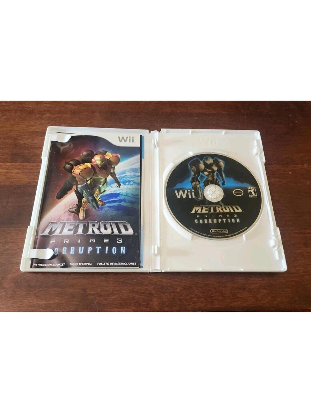 Metroid Prime 3 Corruption (Nintendo Wii) Complete* Tested* - Picture 2 of 4